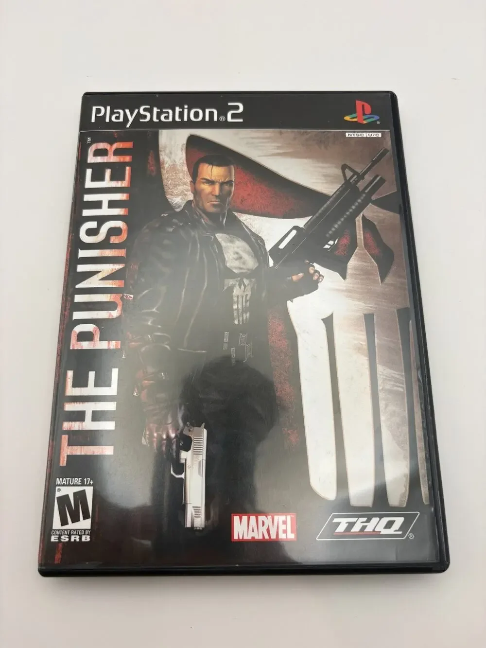 The Punisher (PlayStation 2,2005) CIB, Art, Case, Manual & Game Tested/Working
